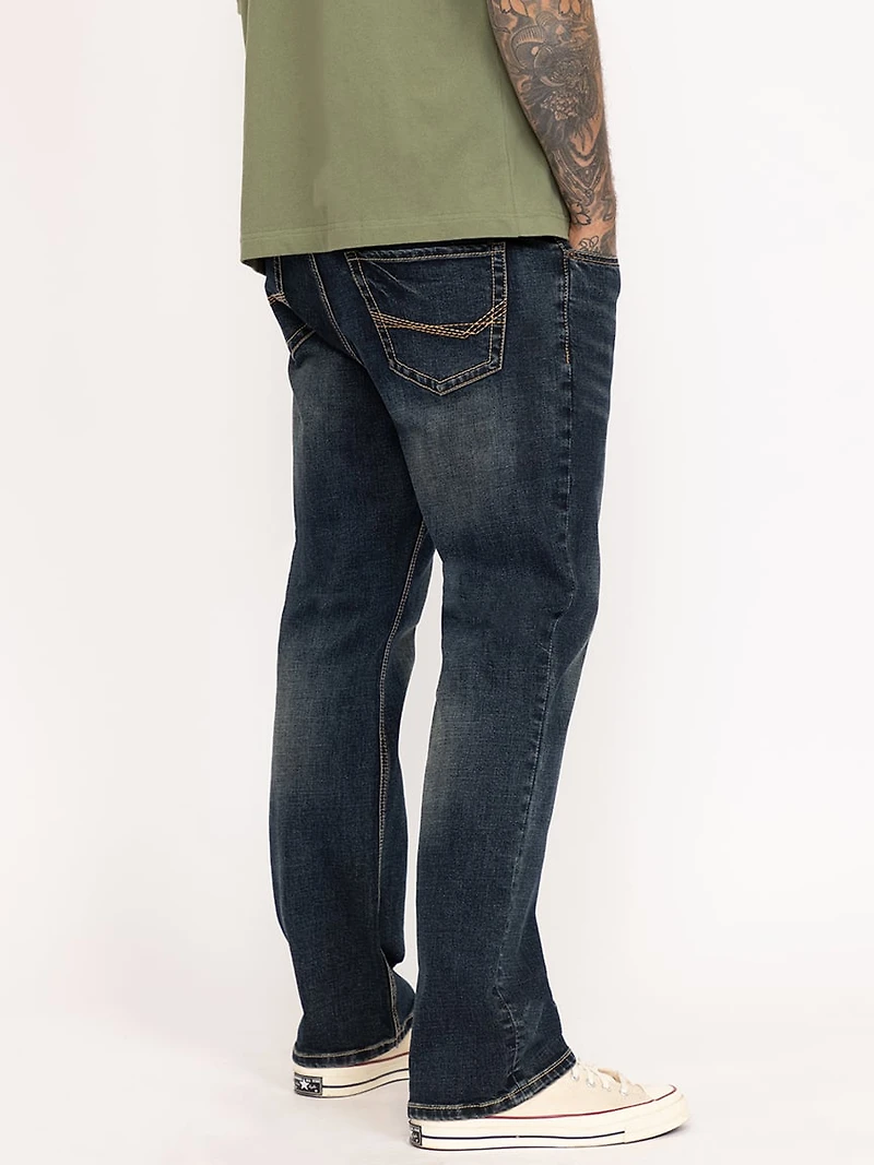 Men's Dark Wash Classic Boot Jeans