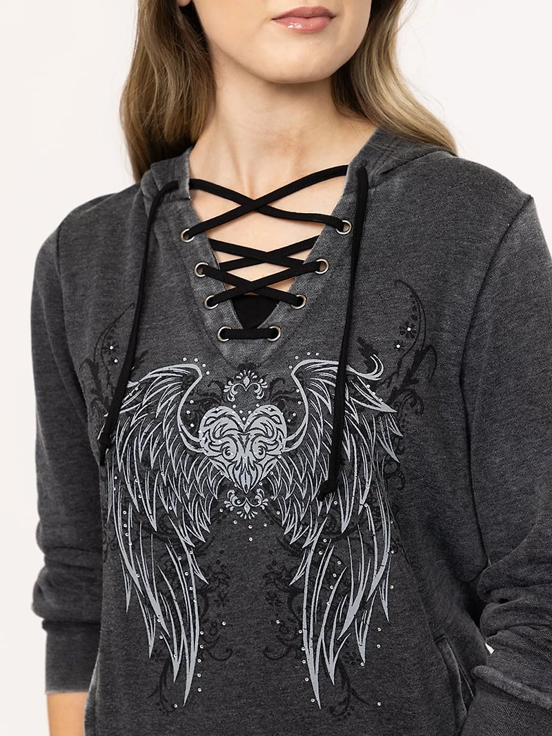 Women's Printed Hoodie