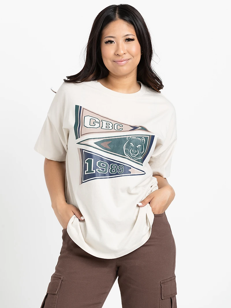 Women's Pennant Oversized Tee