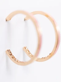 Women's Pink Stone Earrings