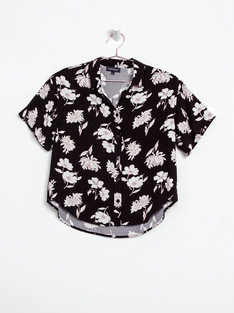 Women's Floral Resort Shirt