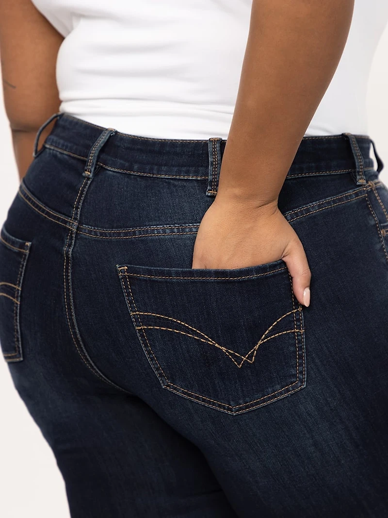 Women's Plus Baby Boot Jeans