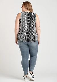 Women's Bandana Side Ruched Tank
