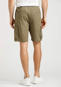 Men's Stretch Twill Cargo Jogger Shorts