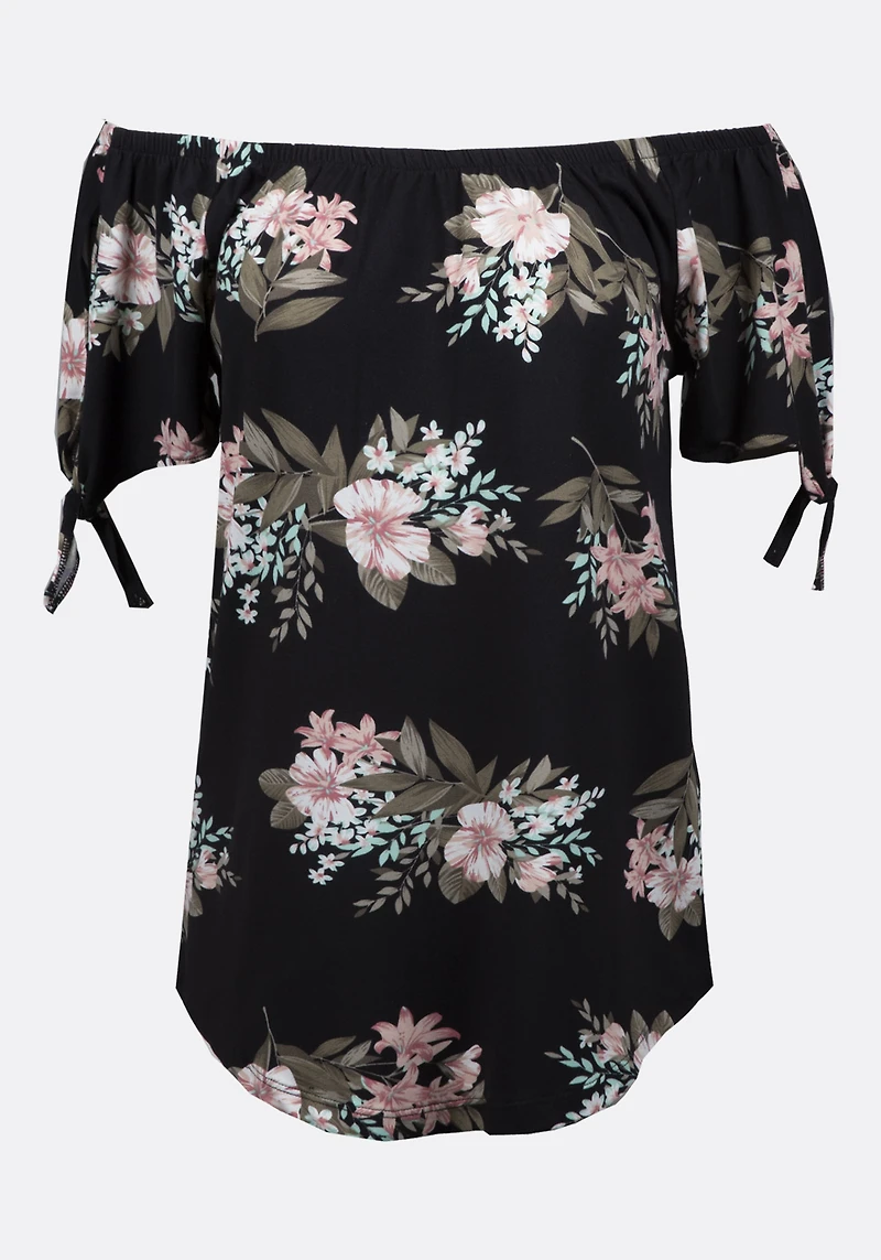 Women's Tie Sleeve Top