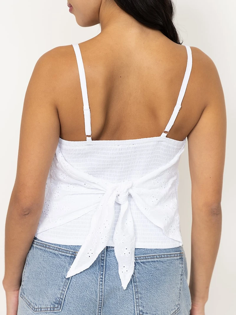 Women's Eyelet Tank