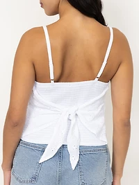 Women's Eyelet Tank