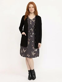 Women's Ribbed Cardigan