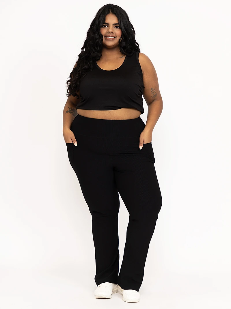 Women’s Active Ribbed Yoga Pant