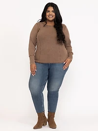 Women's Washed Long Sleeve Tee