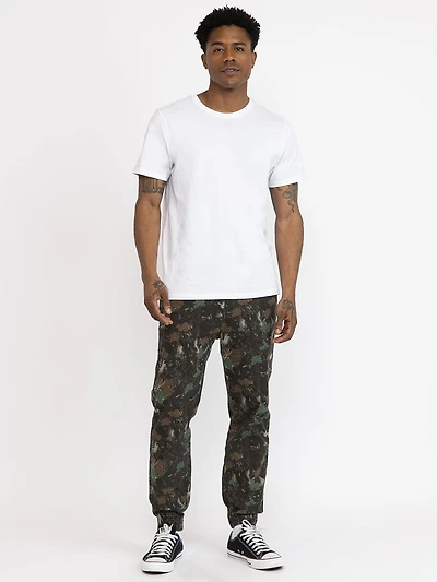 Men's Camo Twill Jogger