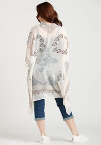 Women's Medallion Print Wrap