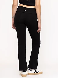 Women's Fold Over Waist Yoga Pant