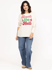 Women's Deck The Halls Long Sleeve Tee