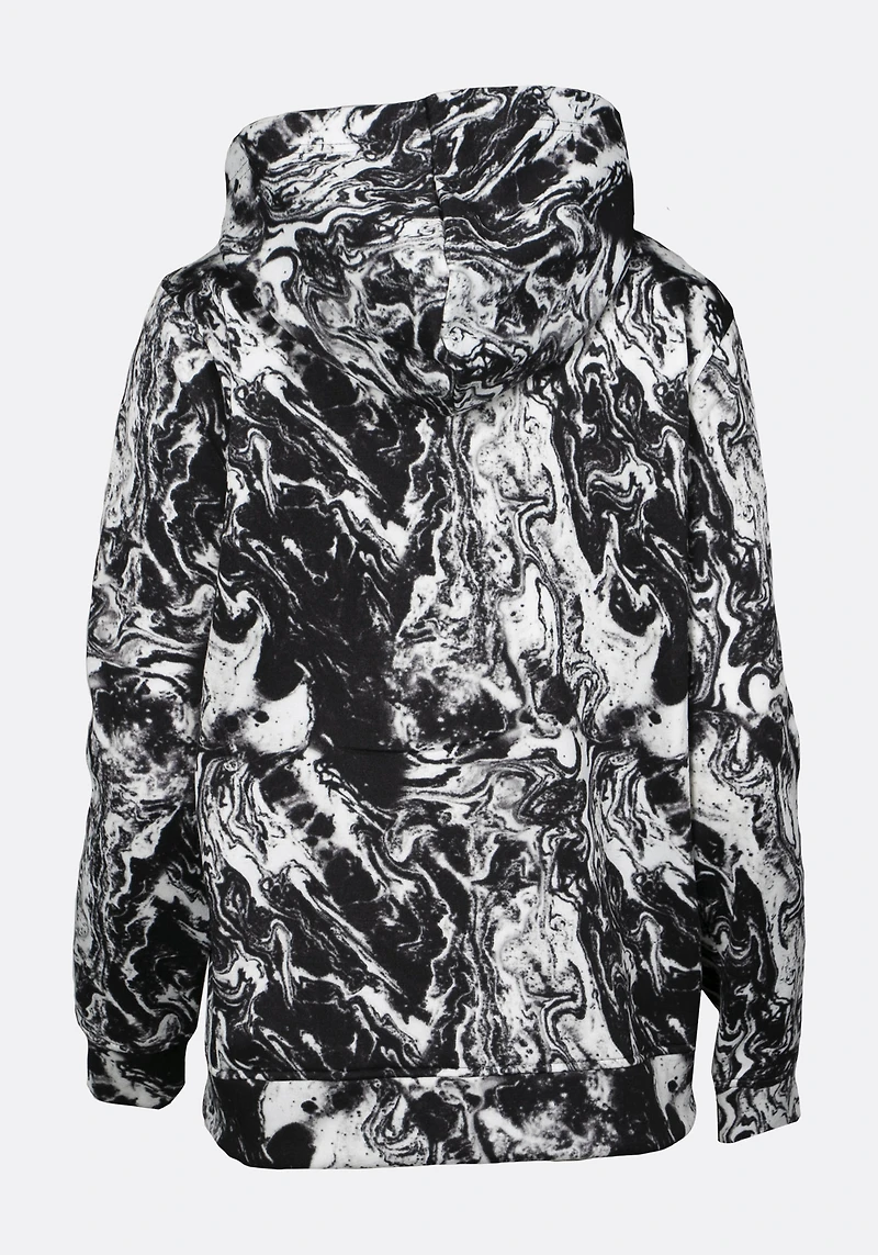 Women's Marble Zip Hoodie