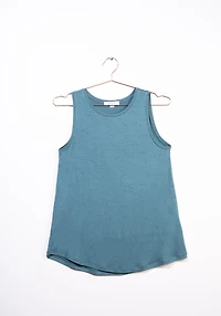 Women's High Neck Space Dye Tank