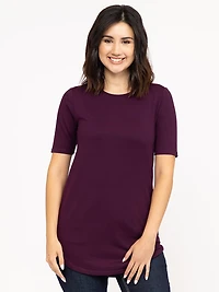 Women's Crew Neck Legging Tunic Tee