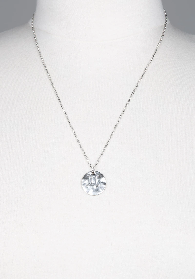 Women's Gemini Zodiac Necklace