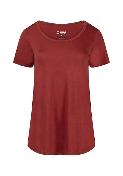 Women's Drapey Scoop Neck Tee