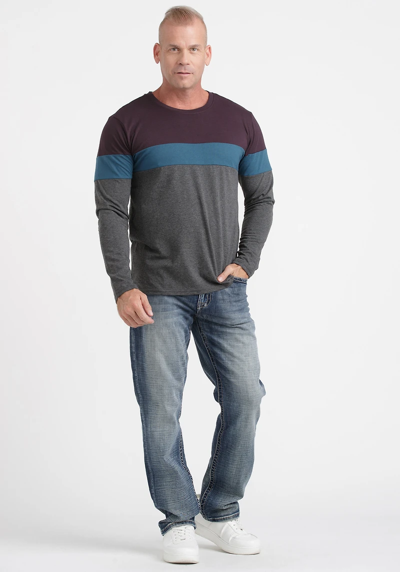 Men's Colour Block Tee