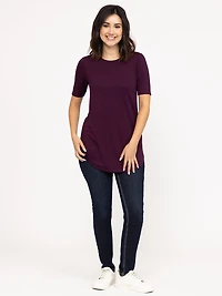 Women's Crew Neck Legging Tunic Tee