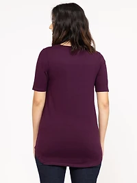 Women's Crew Neck Legging Tunic Tee