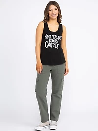 Women's Coffee Scoop Neck Tank