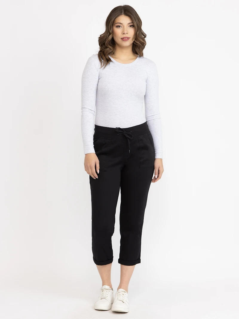 Women's Knit waist Pull-on Cuffed Weekender Pants