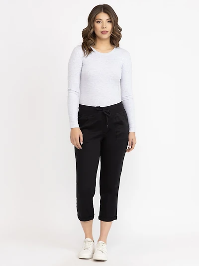 Women's Knit waist Pull-on Cuffed Weekender Pants