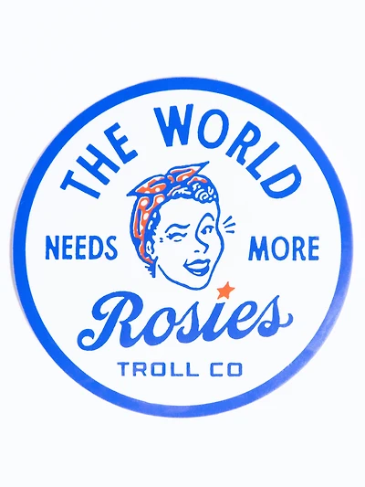 Retro Rosie Sticker