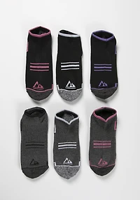 Women's 6Pk Trainer Socks