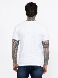 Men's Slub Notch Henley Tee