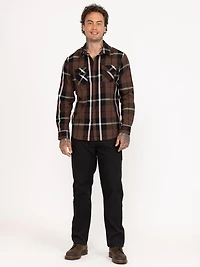 Men's Plaid Flannel Shirt