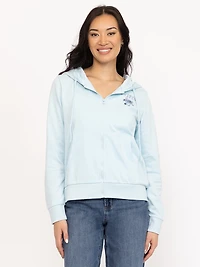 Women's Stitch Zip Up Hoodie