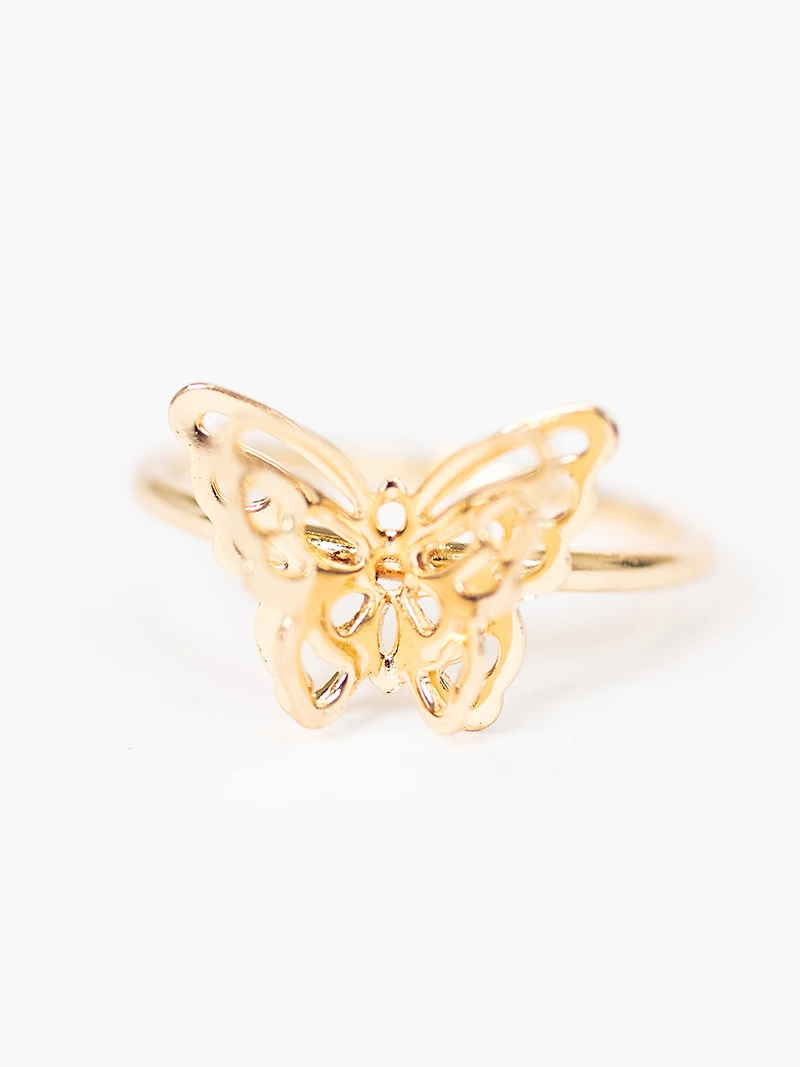 Women's Butterfly Ring Set