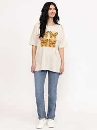 Women's Butterfly Oversized Tee