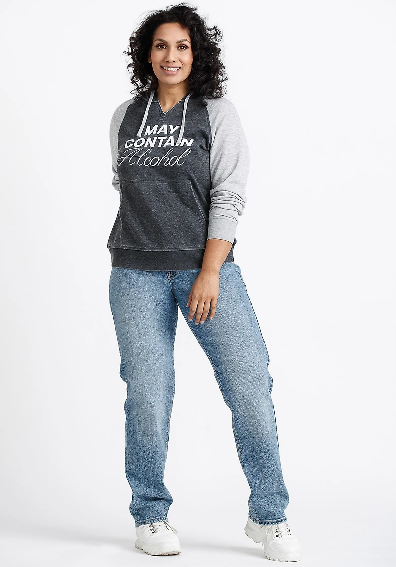 Women's Baseball Popover  Hoddie