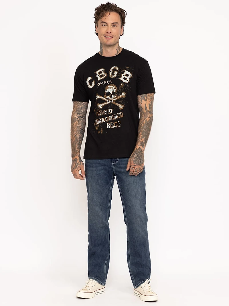 Men's CBGB Punk Skull Tee