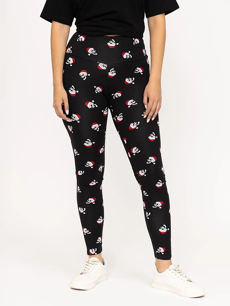 Women's Santa Skull Legging