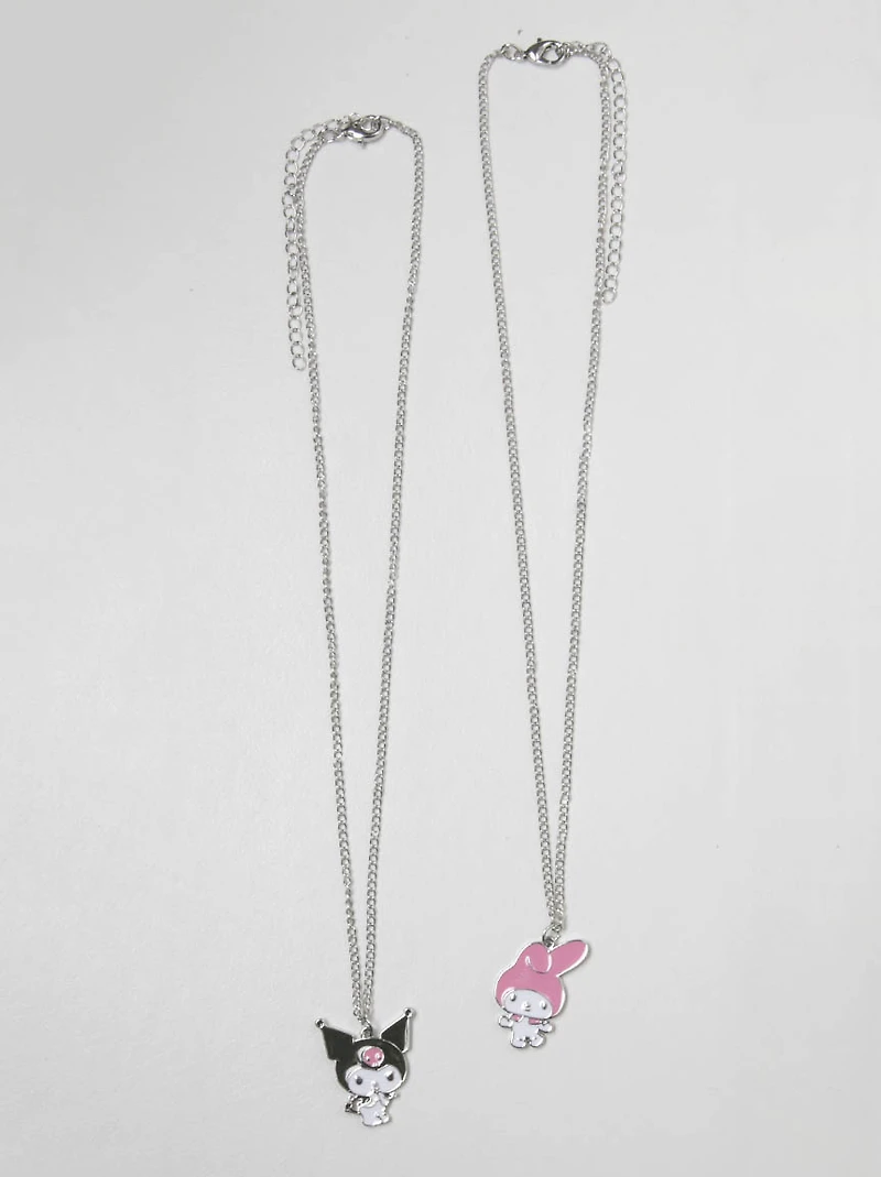 Women's My Melody & Kuromi Bestie Necklace