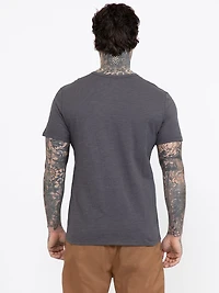 Men's Slub Notch Henley Tee