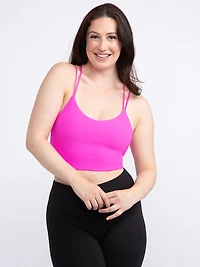 Women's Rib Crop Tank