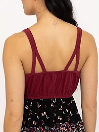 Women's Colour Block Maxi Dress