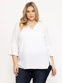 Women's Bell Sleeve Top