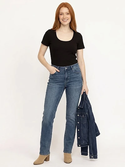 Women's Rib Sweetheart Tee