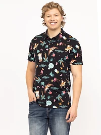 Men's Holiday Polo Shirt