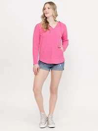 Women's Wavy Rib Hoodie
