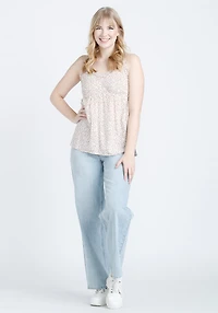 Women's Ruffle Strap Tank