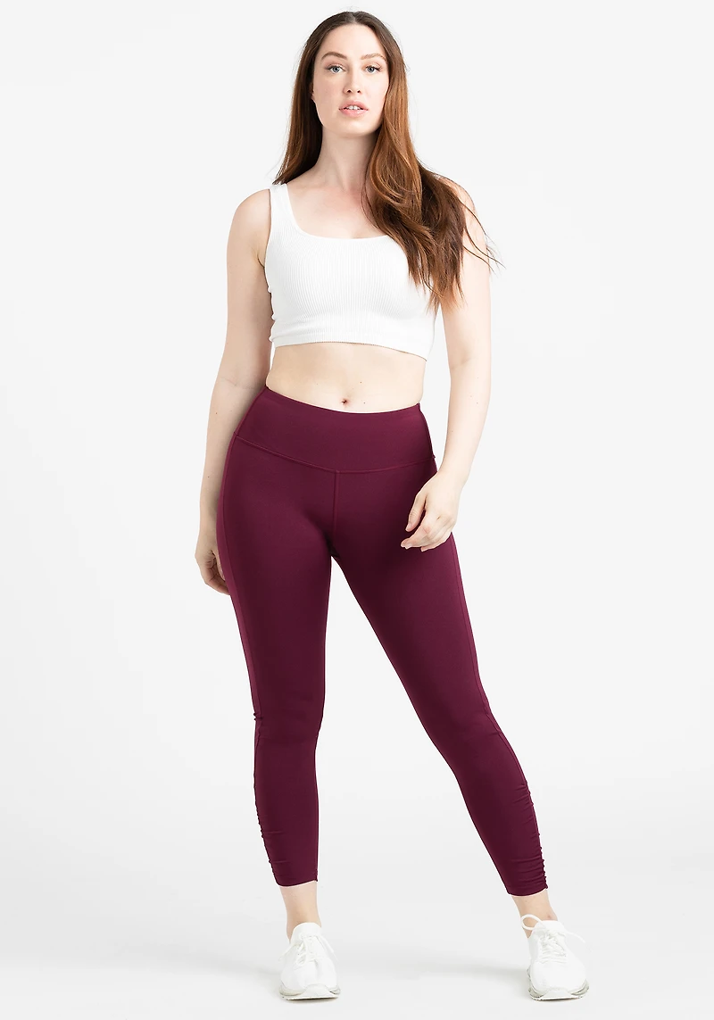 Women's Active Legging With Ruching