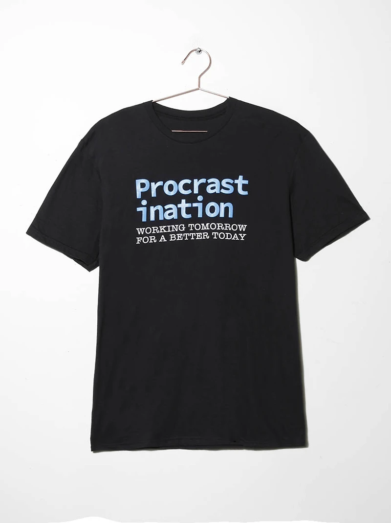 Men's Procrastination Tee